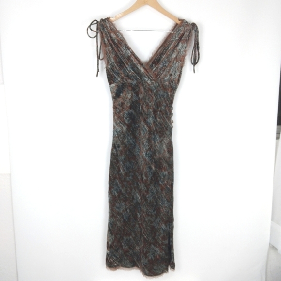 Peruvian Connection Boho Velvet Dress - Picture 8 of 11